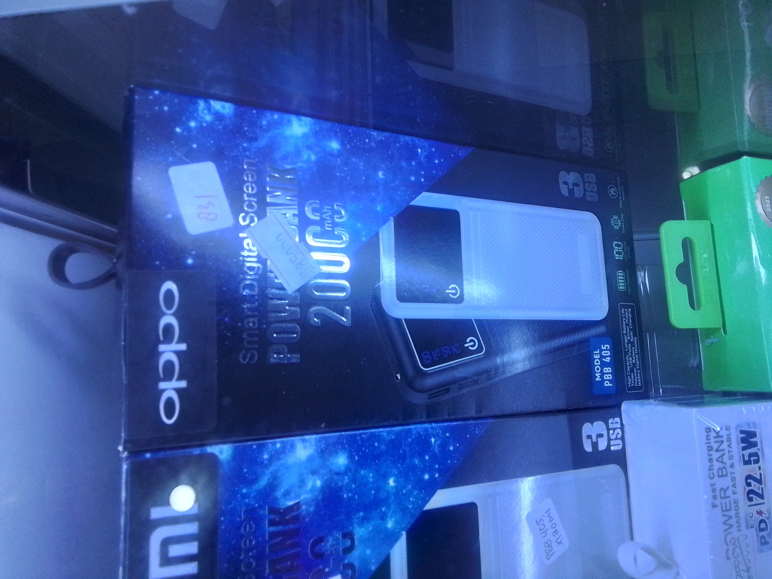 831 PB BRAND OPPO PUTIH 20000 MAH