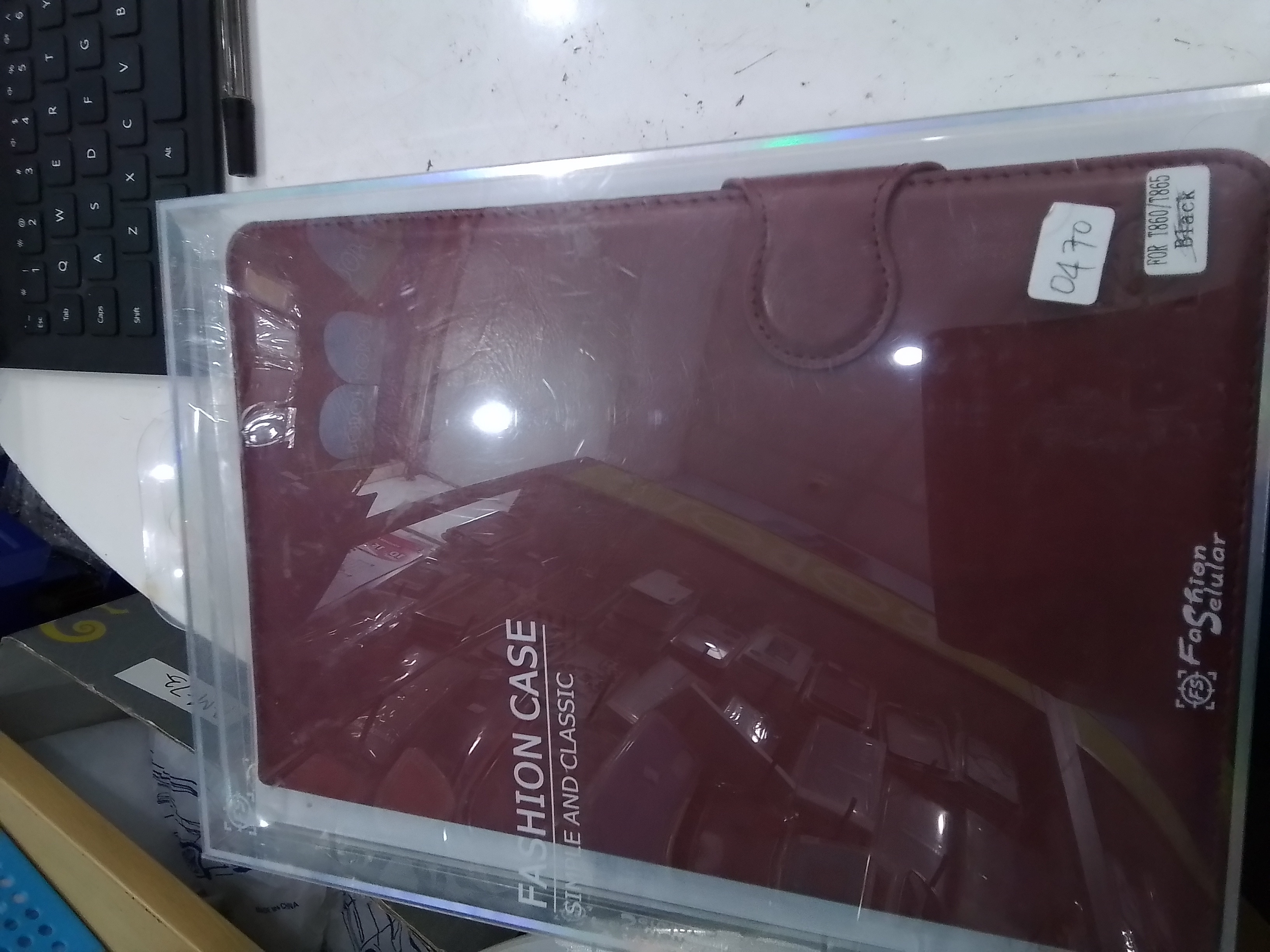 0470 SARUNG TAB SAM T870/T865 WINE