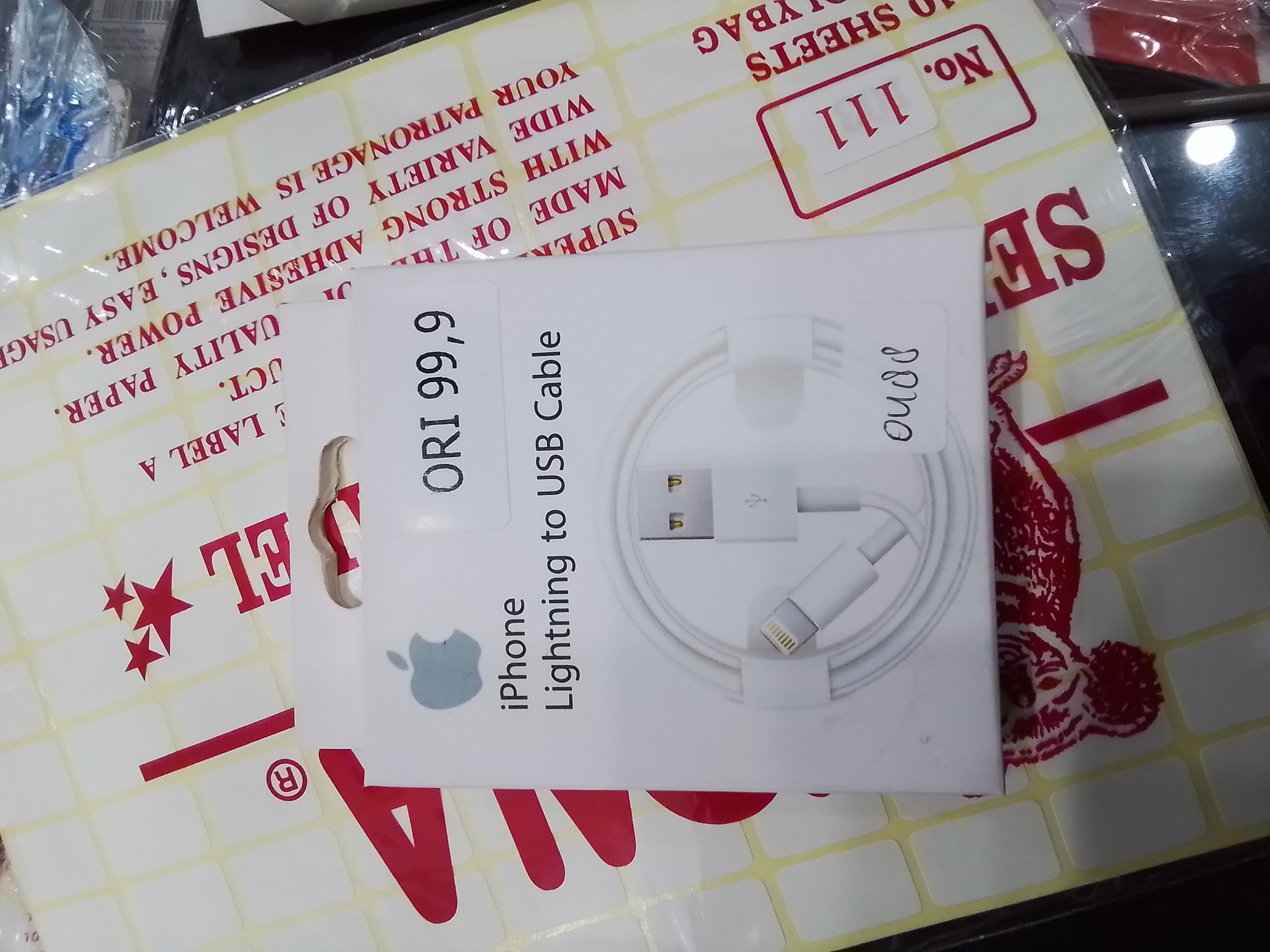 0488 KD IPHONE LIGHTNING USB 99,9