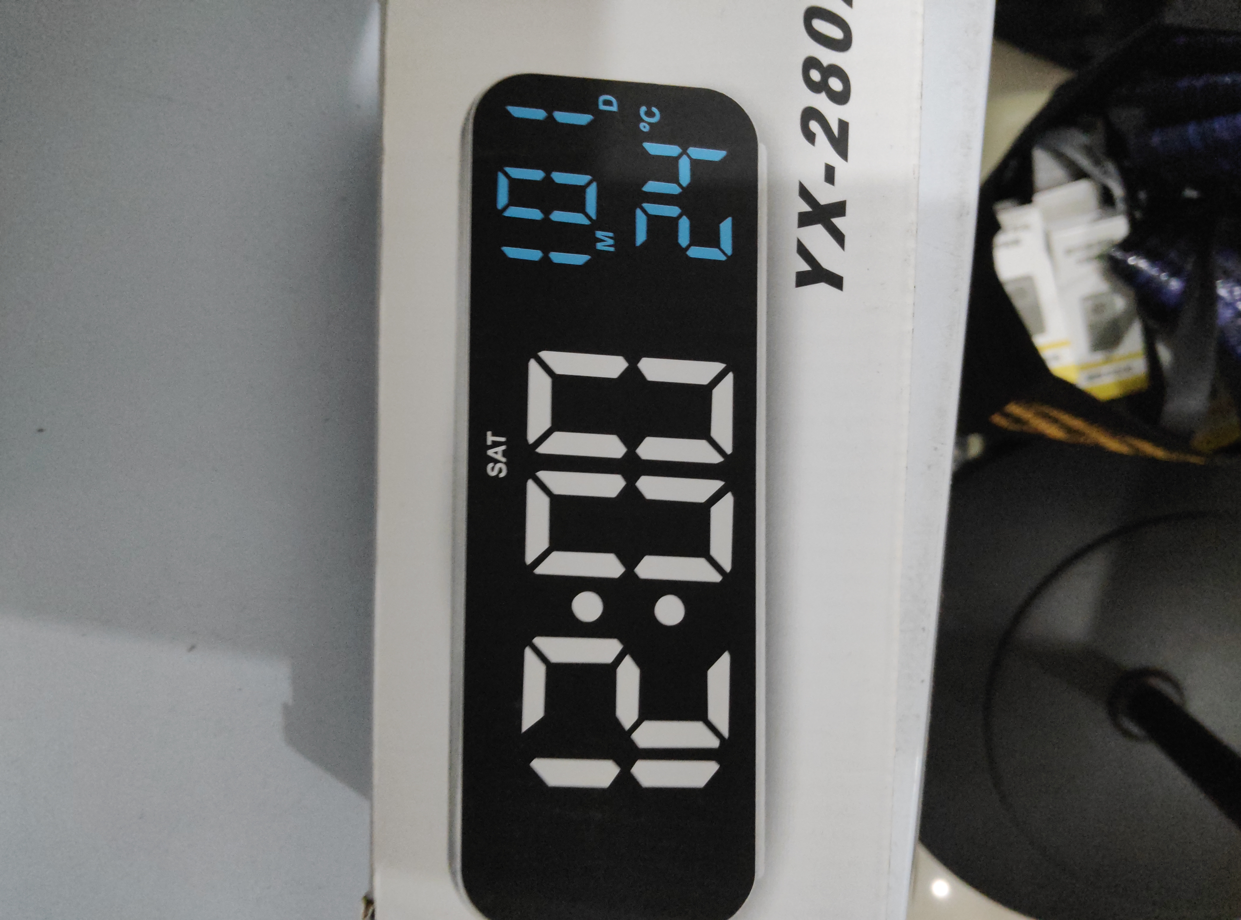 JD-2802 LED PUTIH BIRU BODY PUTIH