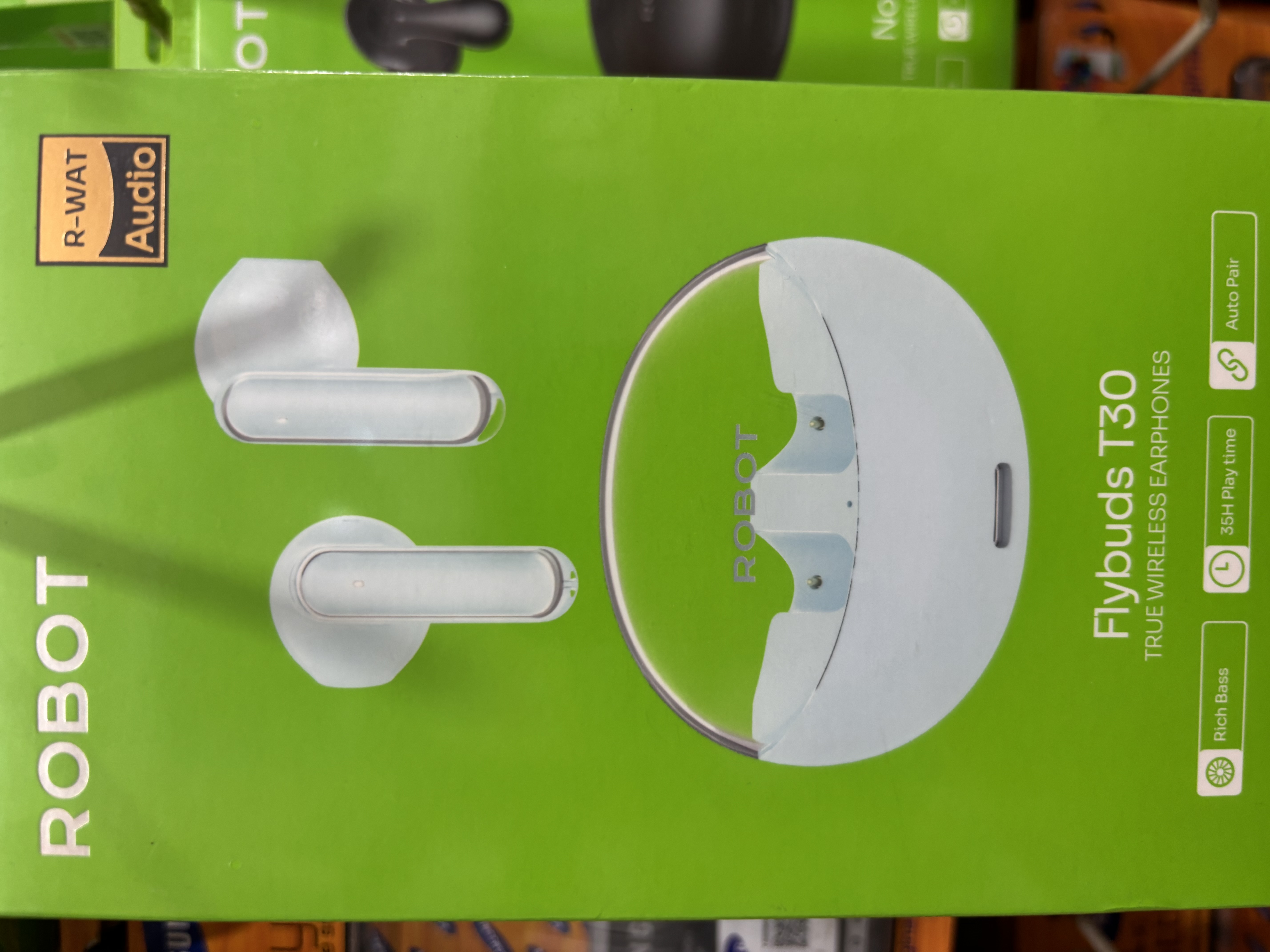 999 HF BT ROBOT FLYBUDS T30 BIRU