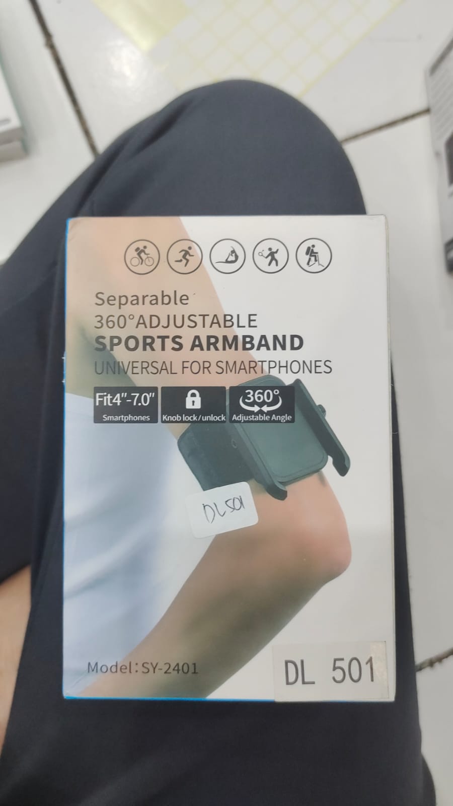 DL501 SPORTS WRISTBAND